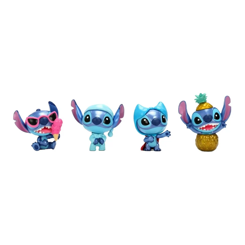 Jada Lilo & Stitch 2.5" Metalfigs Wave 3 Diecast Figures 4 Pack