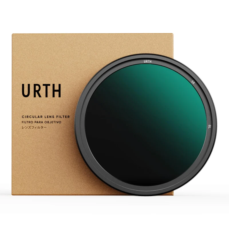 Urth 58mm ND2-400 (1-8.6 Stop) Variable ND Lens Filter