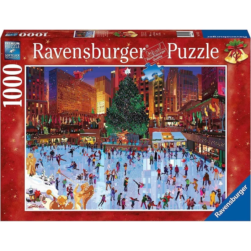 Ravensburger 1000-Pieces Rockefeller Center Joy Puzzle