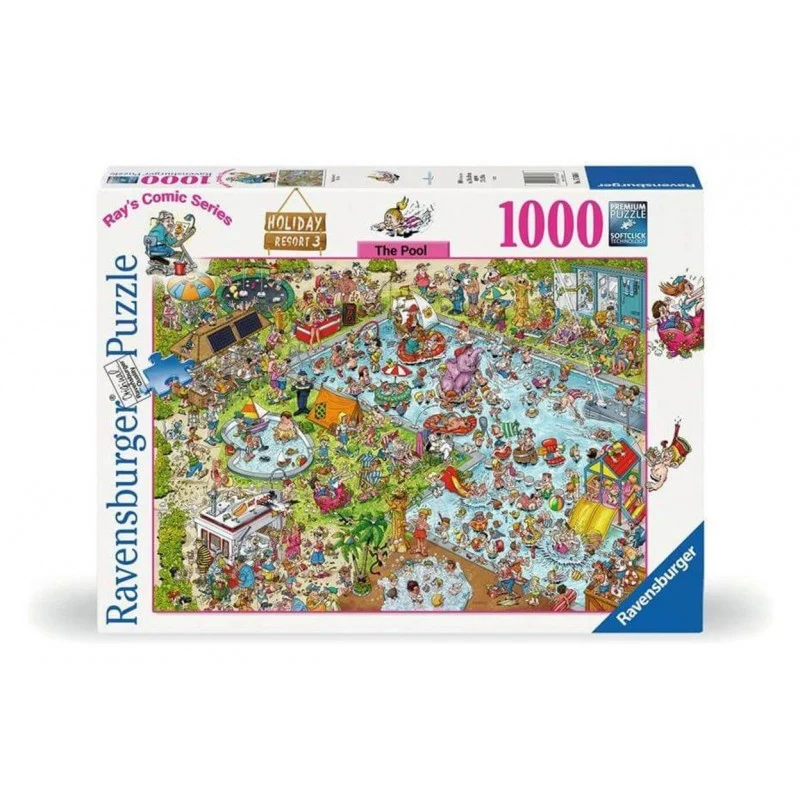 Ravensburger 1000pc Holiday Resort 3 The Pool Puzzle