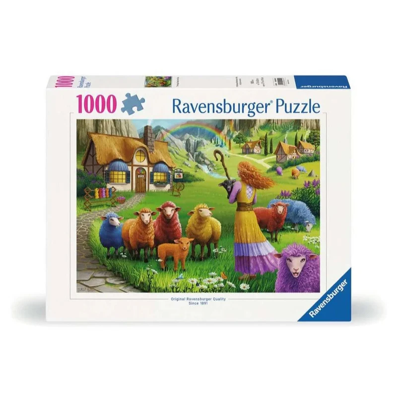 Ravensburger 1000pc Colourful Wool Puzzle
