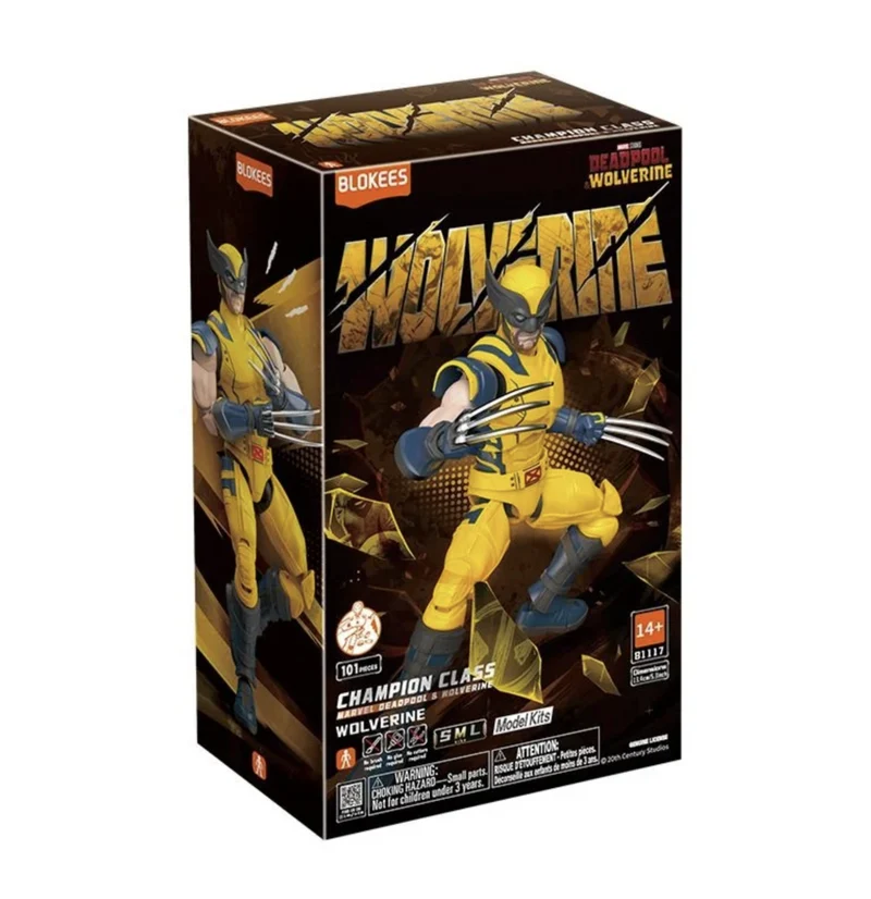 Jenjo Games Blokee Figure - Wolverine