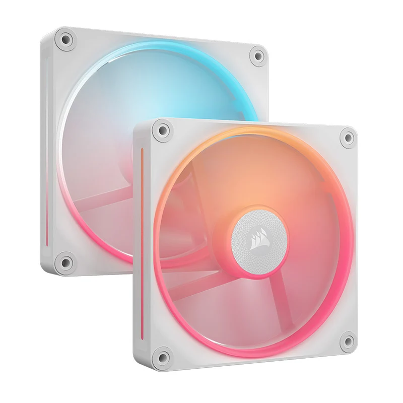 Corsair LX140-R RGB White 140mm PWM Reverse Fan - 2 Pack (CO-9051056-WW)