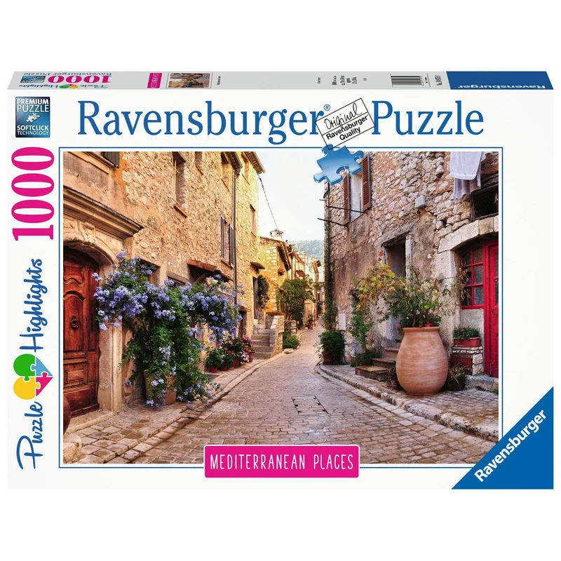 Ravensburger 1000pc Mediterranean France Puzzle