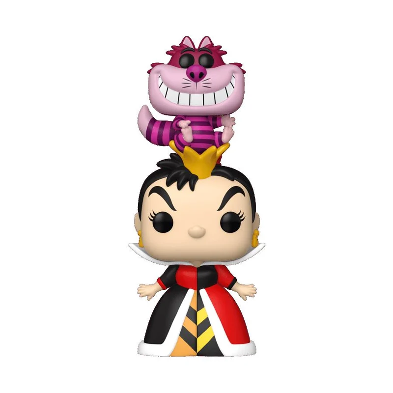 Alice in Wonderland (1951) – Queen of Hearts with Cheshire Cat Pop! Premium