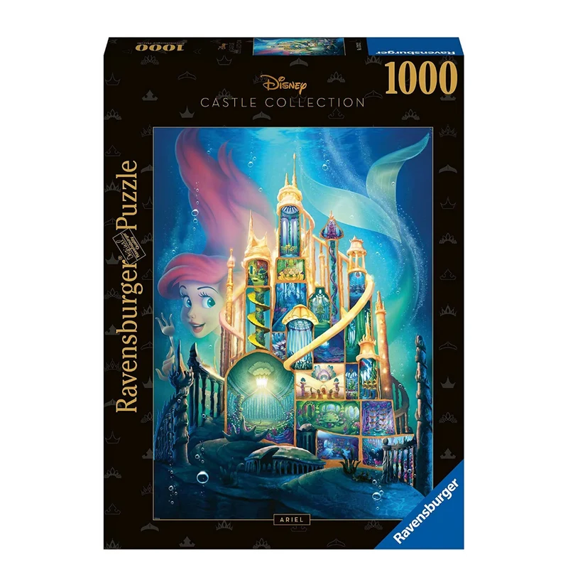 Ravensburger 1000pc Disney Castle Ariel Puzzle