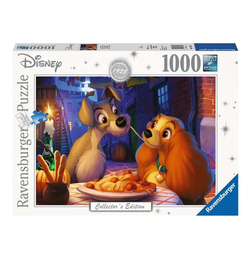 Ravensburger 1000pc Disney Moments 1955 Lady and Tramp Puzzle