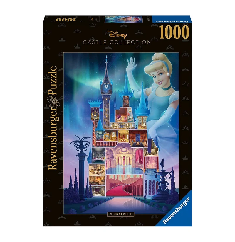 Ravensburger 1000pc Disney Castle Cinderella Puzzle