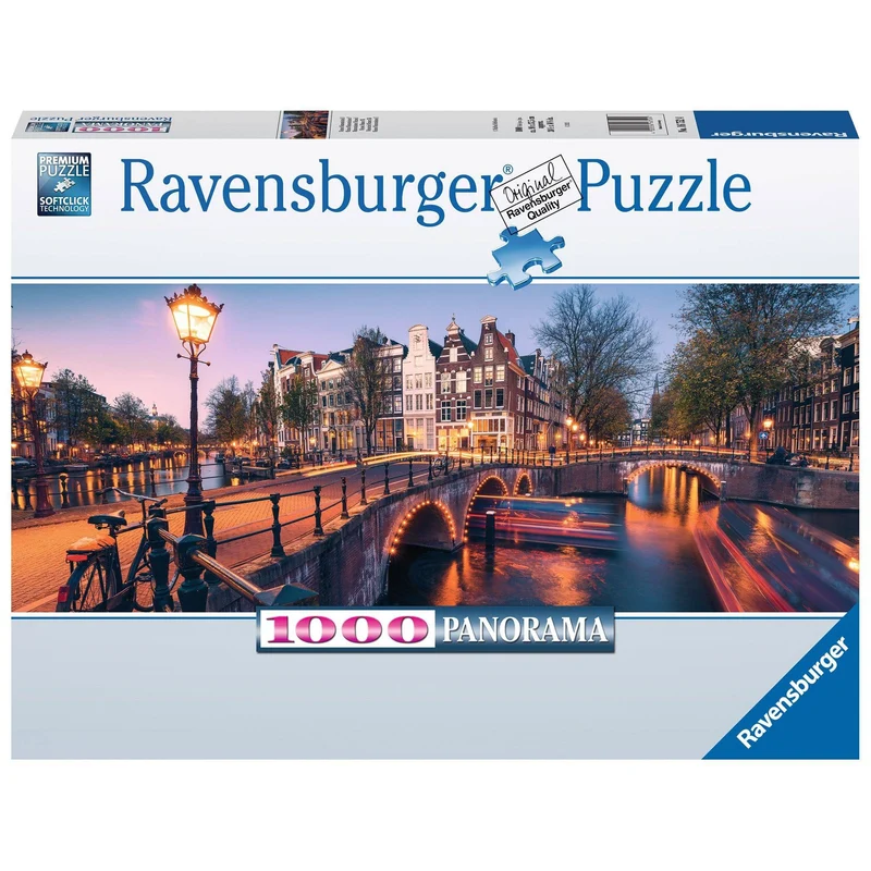 Ravensburger 1000pc Evening In Amsterdam Puzzle