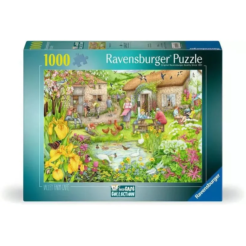Ravensburger 1000pc Cosy Cafe No.3: Farm Cafe Puzzle