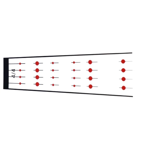 Axiom Violin Finger Guide Sticker Full Size