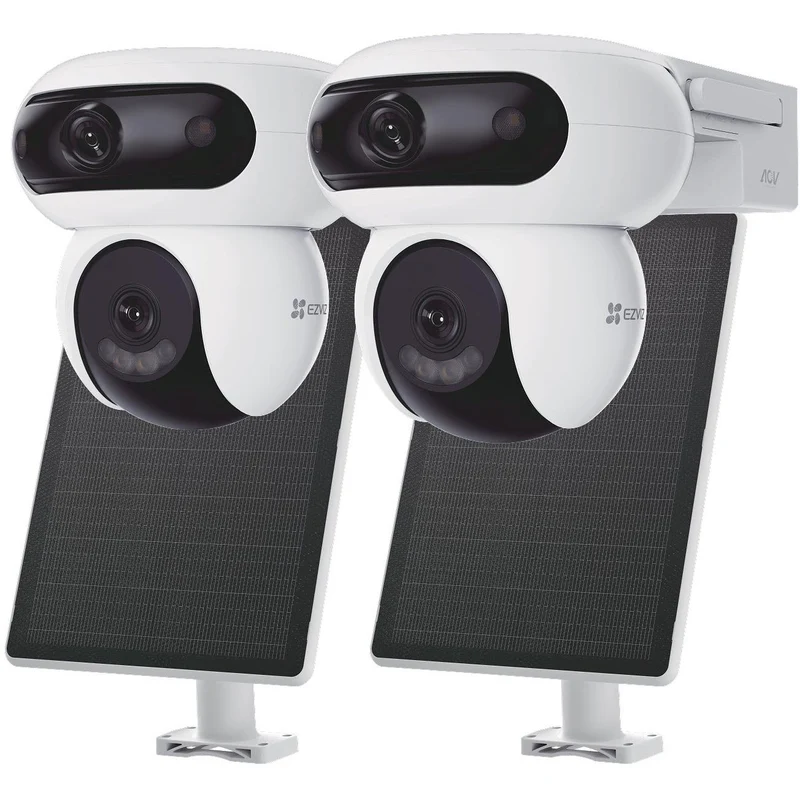 EZVIZ HB90 Dual 3K Security Camera with Solar Panel (2 Pack)