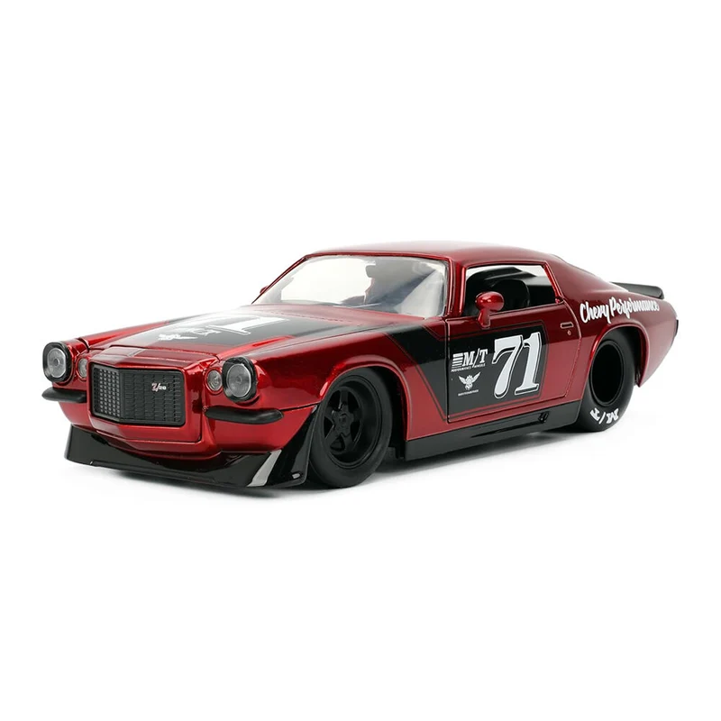 Jada 1:24 Scale Big Time Muscle 1971 Chevrolet Camaro Diecast Car Model