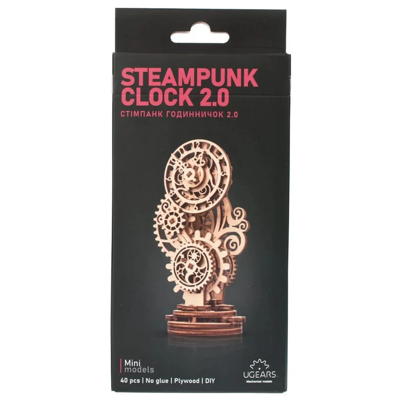 Ugears Steampunk Clock 2.0