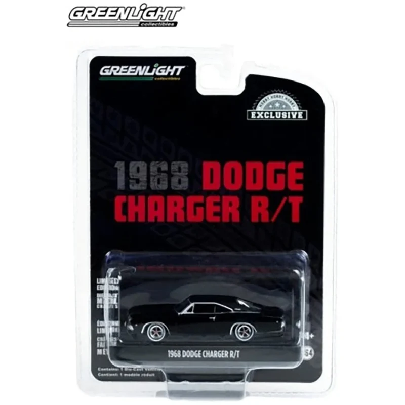 Greenlight 1/64 1968 Dodge Charger R/T Black
