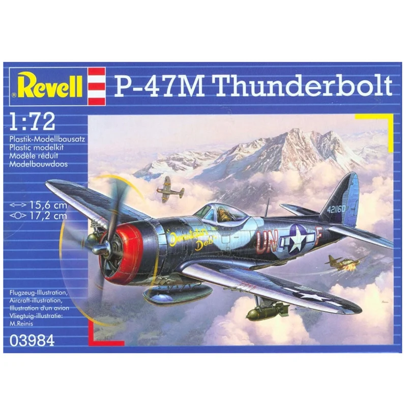 Revell 1/72 P47M Thunderbolt