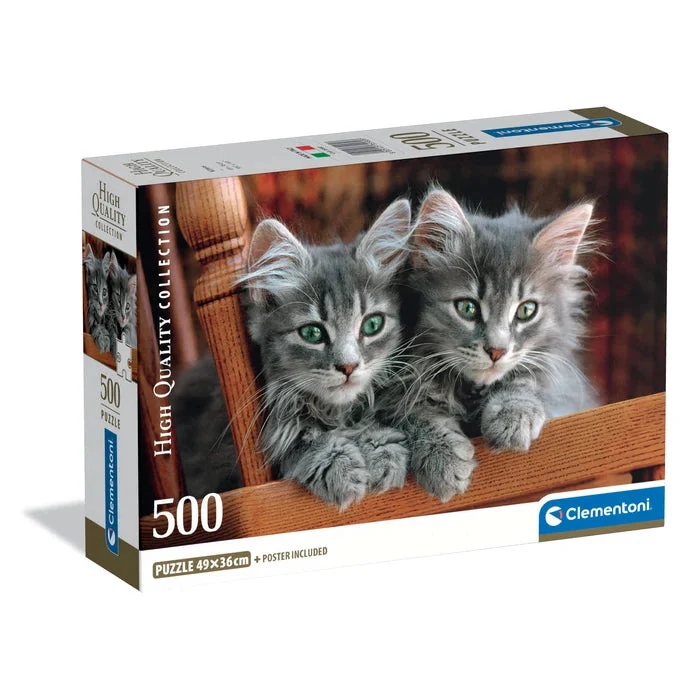 Clementoni 500-Pieces Kittens Puzzle