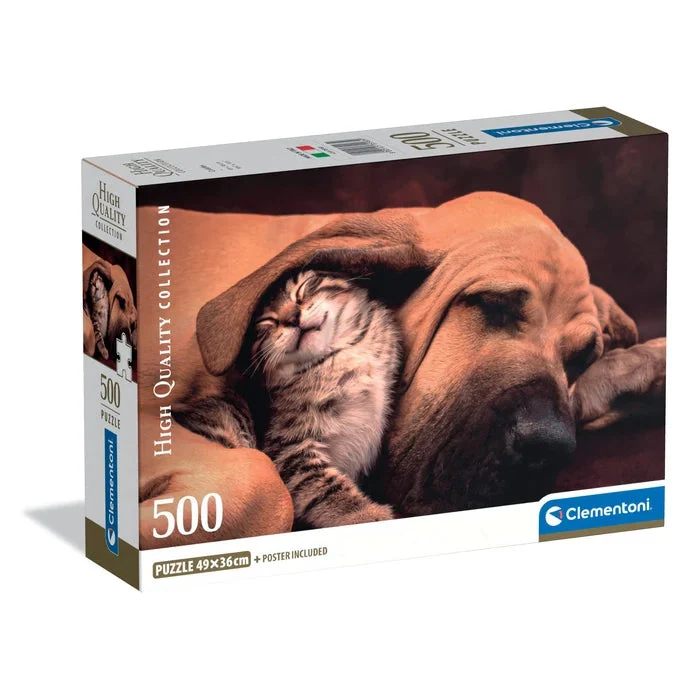 Clementoni 500-Pieces Cuddles Puzzle