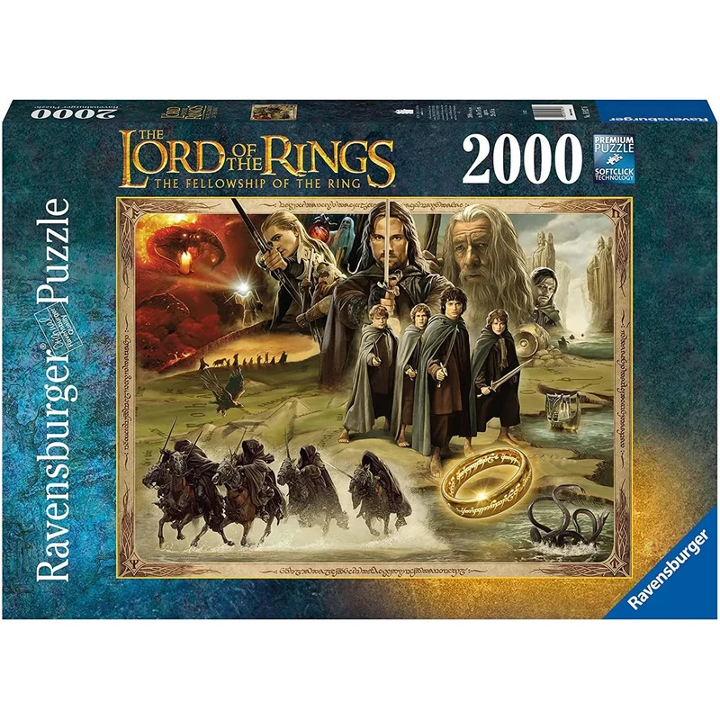 Ravensburger 2000pc LOTR The Fellowship of the Ring Jigsaw Puzzle