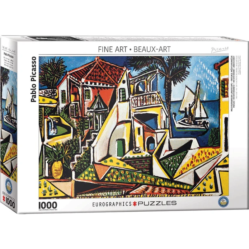 Eurographics 1000-Pieces Mediterranean Landscape Puzzle