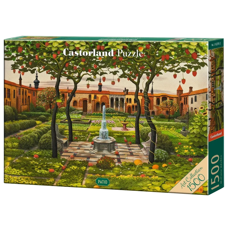 Castorland 1500-Pieces Patio Art Collection Puzzle
