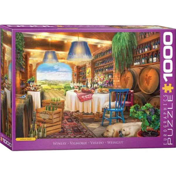 Eurographics 1000-Pieces Winery by Artbeat Studio Puzzle
