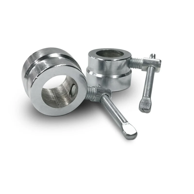 Bodyworx Standard Chrome Collars For 28mm Weight Handle Bar Pair