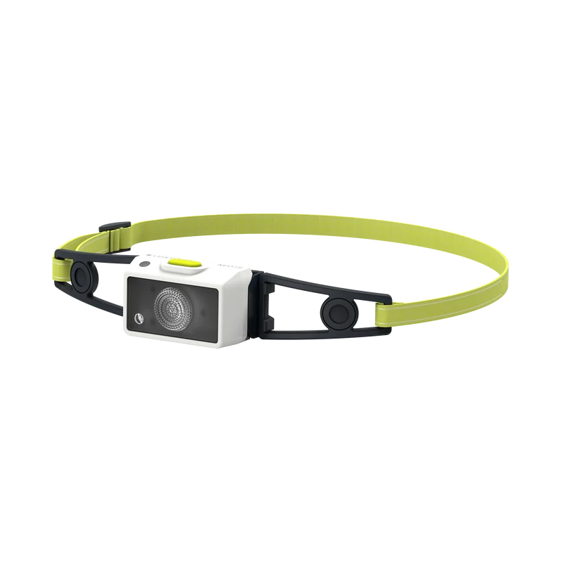 Ledlenser NEO1R Running Headlamp Rechargeable LED Red Light - Lime