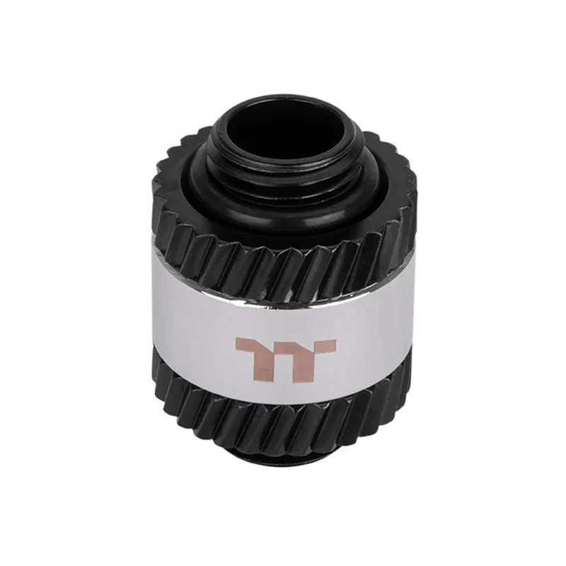 Thermaltake Pacific SF Male to Male 20mm Extender Silver Black (CL-W390-CU00SL-A)