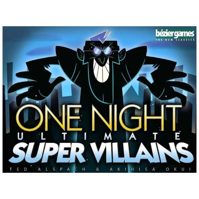 Bezier Games One Night Ultimate Super Villains Board Game