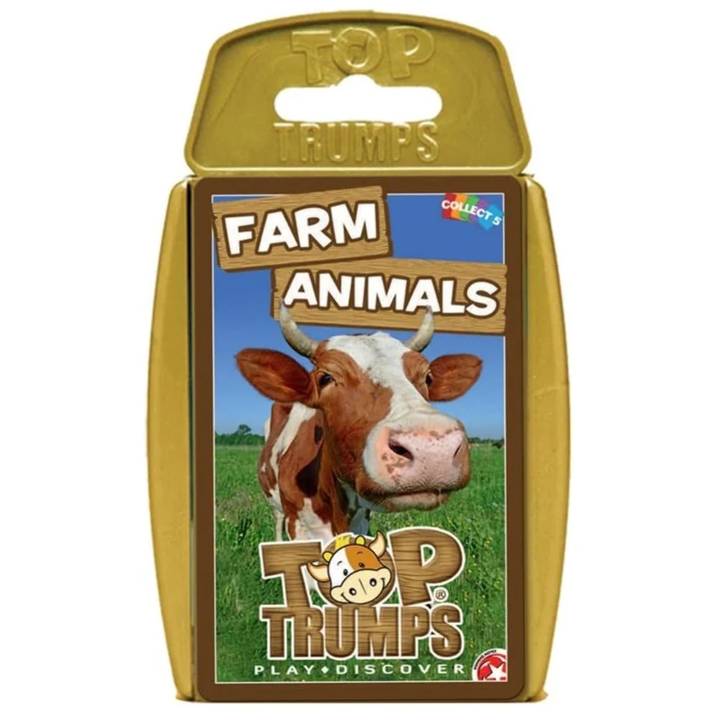 Winning Moves Top Trumps: Farm Animals Board Game