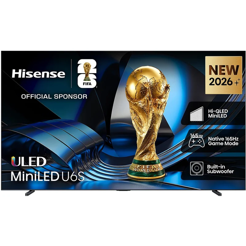 Hisense 100" U6SAU Mini-LED Hi-QLED 4K Smart AI TV [2026]