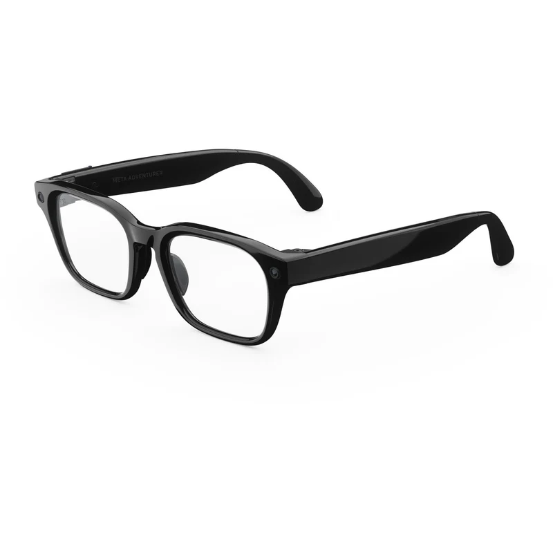Meta Adventurer AI Glasses (Classic Black/Transitions Grey)