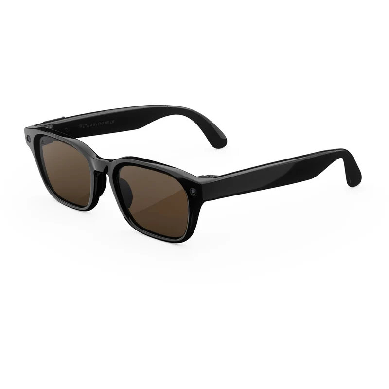 Meta Adventurer AI Glasses (Classic Black/Brown)