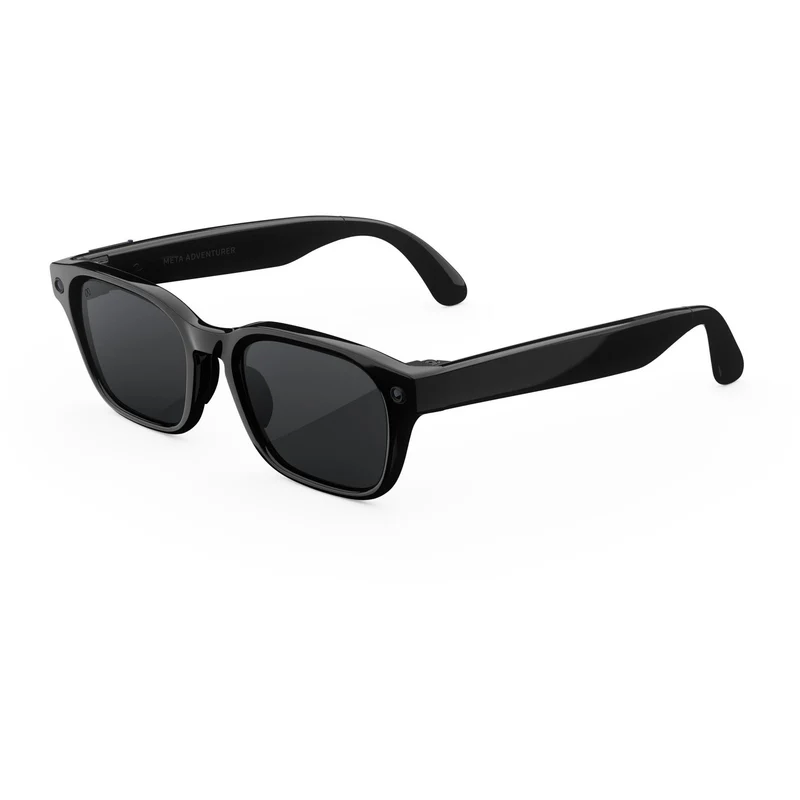 Meta Adventurer AI Glasses (Classic Black/Polarised Grey)