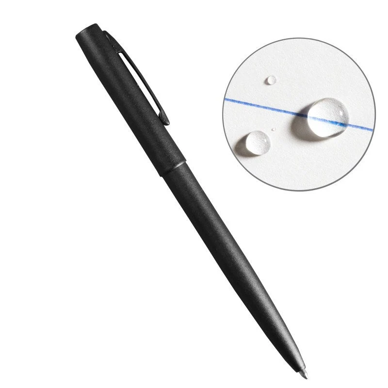 Rite in the Rain All Weather Metal Clicker Pen Refillable - Blue