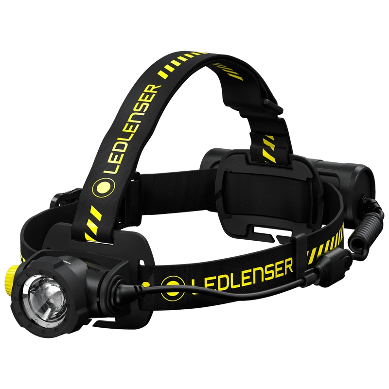 Ledlenser H7R Work LED Headlamp 1000lm Rechargeable IP67 Focus Beam