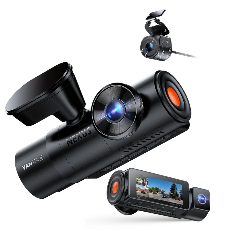 Vantrue N4 Pro S 3-Channel 4K WiFi Dash Cam