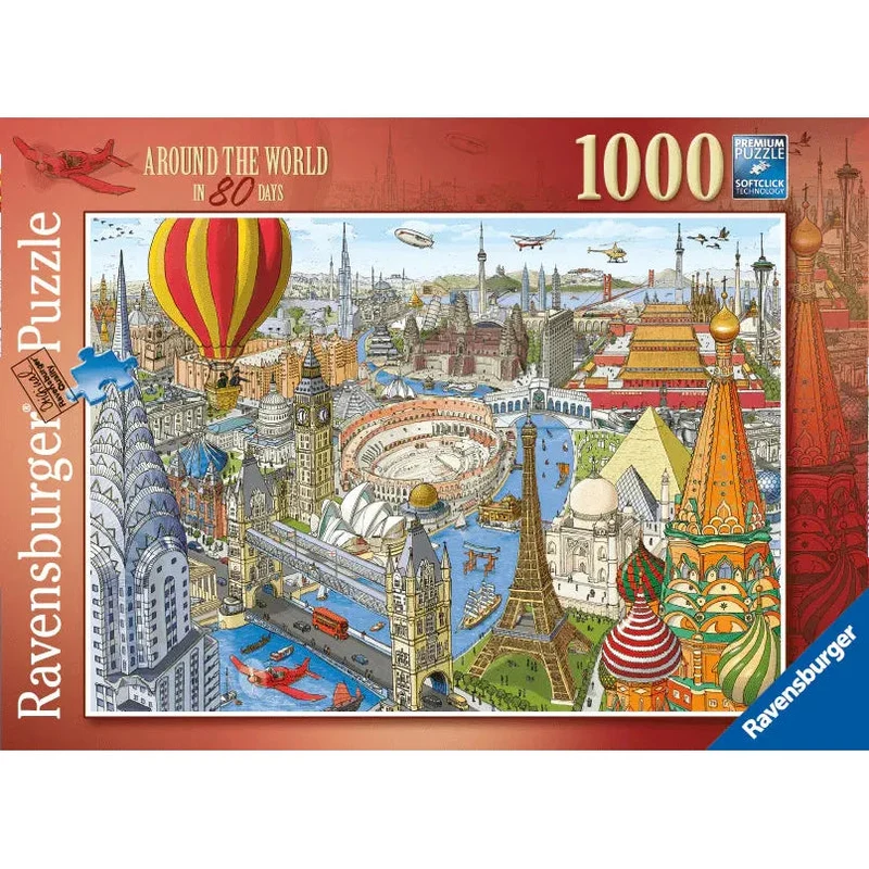 Ravensburger 1000pc Around The World In 80 Days Puzzle