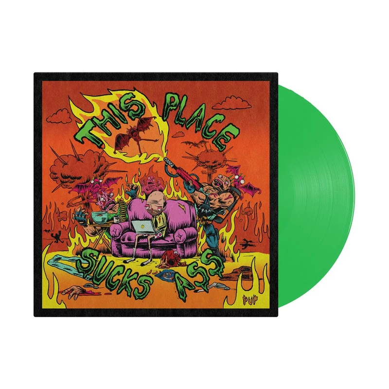 This Place Sucks Ass (Neon Green 12IN Vinyl)