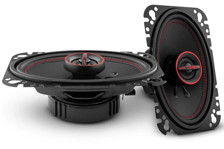 DS18 G4.6XI GEN-X 4x6 2-Way Coaxial Speakers Pair