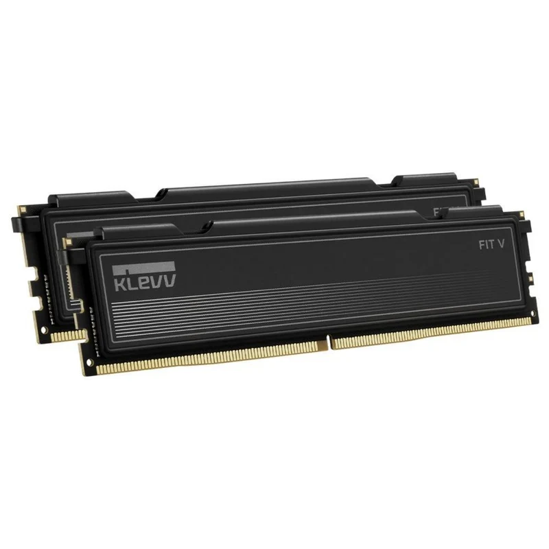 KLEVV FIT V 32GB (2 x 16GB) DDR5 6000MHz CL28 Desktop RAM - Black