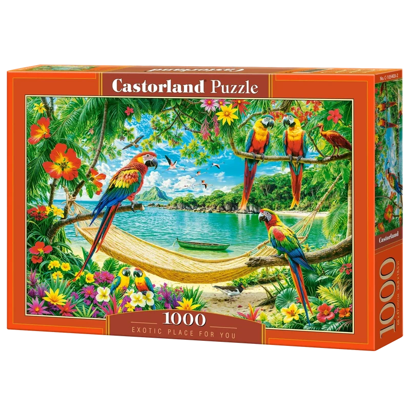 Castorland 1000-Pieces Exotic Place for You Puzzle